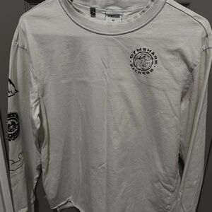 Gymshark Light Gray Long Sleeve Tee